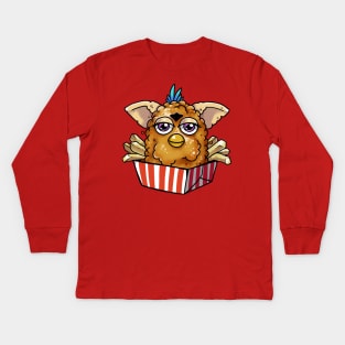 Deep Fried Furby Kids Long Sleeve T-Shirt